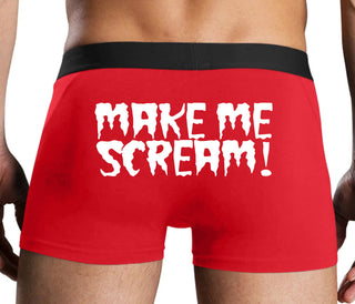 Make Me Scream - Red Boxer Brief