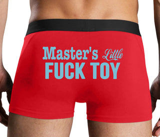 Master's Little Fuck Toy - Red Boxer Brief