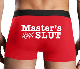 Master's Little Slut - Red Boxer Brief