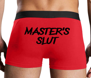 Master's Slut - Red Boxer Brief