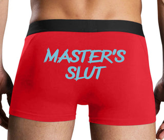 Master's Slut - Red Boxer Brief