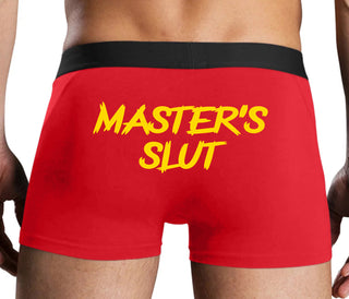 Master's Slut - Red Boxer Brief