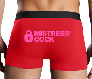 Mistress Owned Cock - Red Boxer Brief