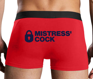 Mistress Owned Cock - Red Boxer Brief