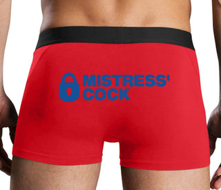 Mistress Owned Cock - Red Boxer Brief