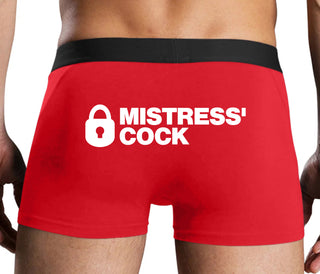 Mistress Owned Cock - Red Boxer Brief