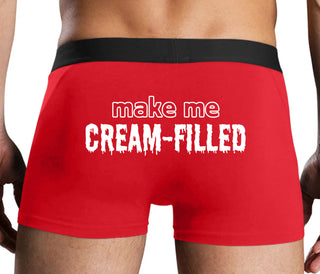 Make Me Cream Filled - Red Boxer Brief