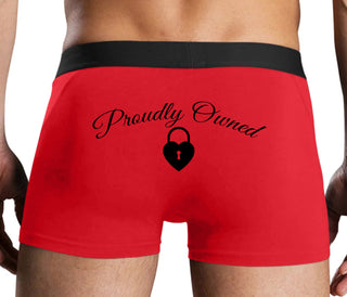 Proudly Owned - Red Boxer Brief