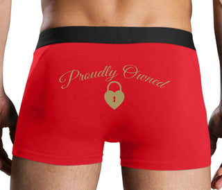 Proudly Owned - Red Boxer Brief