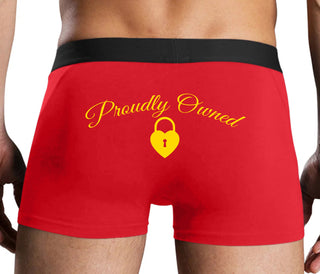 Proudly Owned - Red Boxer Brief
