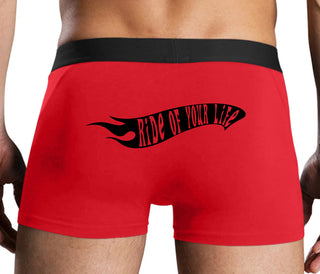 Ride Of Your Life - Red Boxer Brief