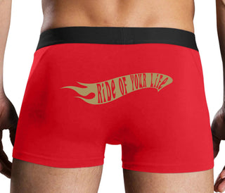 Ride Of Your Life - Red Boxer Brief