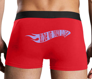 Ride Of Your Life - Red Boxer Brief