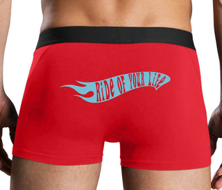 Ride Of Your Life - Red Boxer Brief