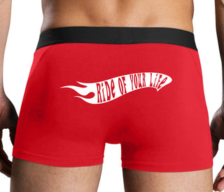 Ride Of Your Life - Red Boxer Brief
