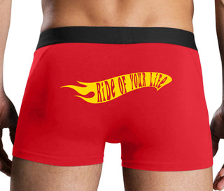 Ride Of Your Life - Red Boxer Brief