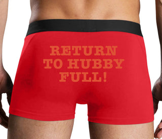 Return to Hubby Full - Red Boxer Brief