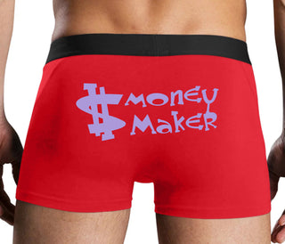 Money Maker - Red Boxer Brief