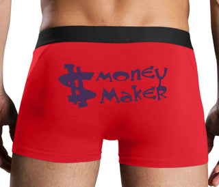 Money Maker - Red Boxer Brief
