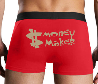 Money Maker - Red Boxer Brief