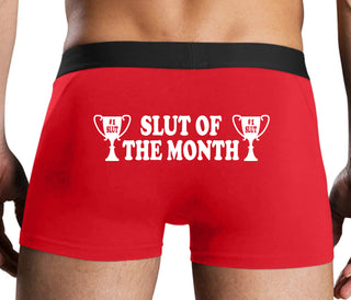 Slut Of The Month - Red Boxer Brief