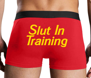 Slut In Training - Red Boxer Brief
