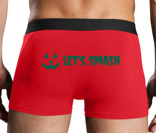 Let's Smash Pumpkins - Red Boxer Brief