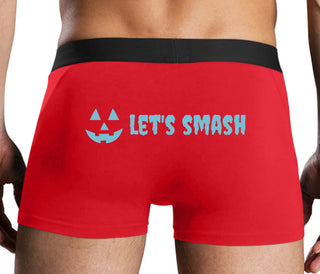 Let's Smash Pumpkins - Red Boxer Brief