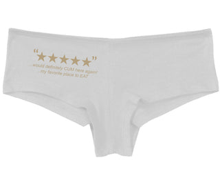 Five Star Review - Would Cum Again - White Boy Short