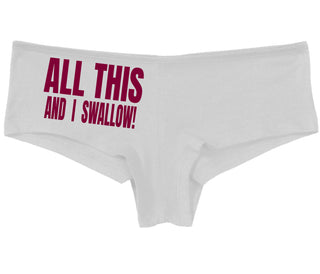 All This And I Swallow - White Boy Short