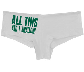 All This And I Swallow - White Boy Short