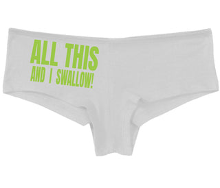 All This And I Swallow - White Boy Short