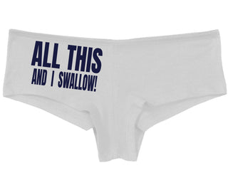 All This And I Swallow - White Boy Short