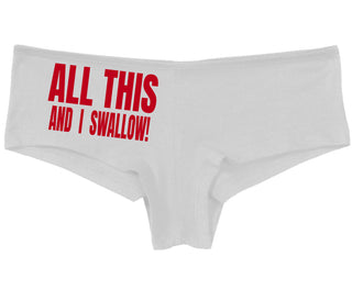All This And I Swallow - White Boy Short