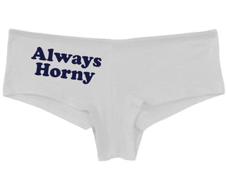 Always Horny - White Boy Short