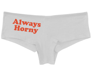 Always Horny - White Boy Short