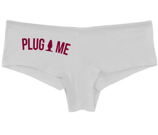 Anal Plug Me - White Boy Short