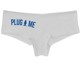 Anal Plug Me - White Boy Short