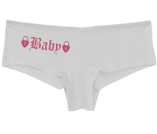 Baby Goth Look With Locks - White Boy Short