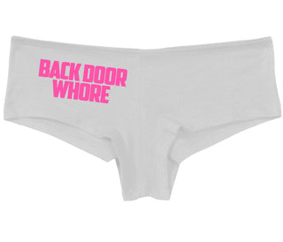 Back Door Whore - White Boy Short