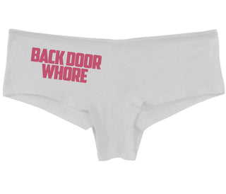 Back Door Whore - White Boy Short