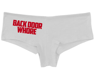Back Door Whore - White Boy Short
