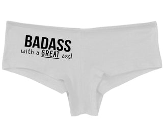 BadAss With a Great Ass - White Boy Short
