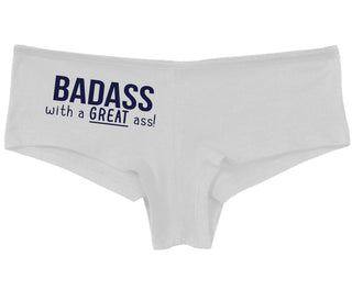 BadAss With a Great Ass - White Boy Short