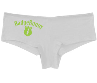 Badge Bunny for LEO Wife or Girlfriend - White Boy Short