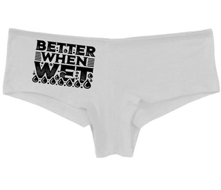 Better When Wet - White Boy Short