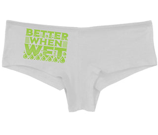 Better When Wet - White Boy Short