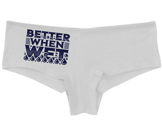 Better When Wet - White Boy Short
