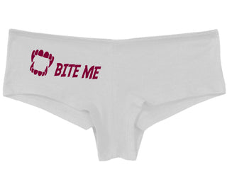 Bite Me - White Boy Short