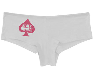 Black Owned - Queen of Spades - White Boy Short